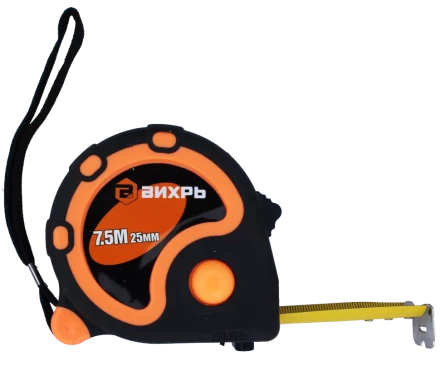 Рулетка Вихрь 7,5мх25мм купить в Сургуте