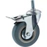 Аппаратное поворотное колесо с болтом  HITCH 75*20 резина серая SCtg93 (SZ084825) купить в Сургуте