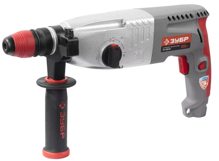 Перфоратор ЗУБР, SDS-plus, БЗП,  в компл., металл корпус редуктора, 800Вт, кейс ЗП-800ЭК купить в Сургуте