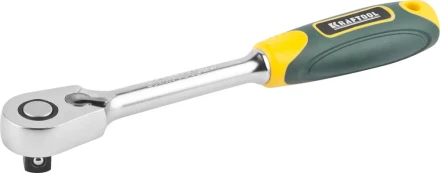 Трещотка для торцовых головок KRAFTOOL &quot;PRO&quot;, Сr-V сталь, 60 зубцов, 1/2&quot; 27794-1/2_z02 купить в Сургуте