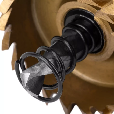 Коронка по металлу HSS, 35 мм, нитридтитановое покрытие Denzel 724110 купить в Сургуте