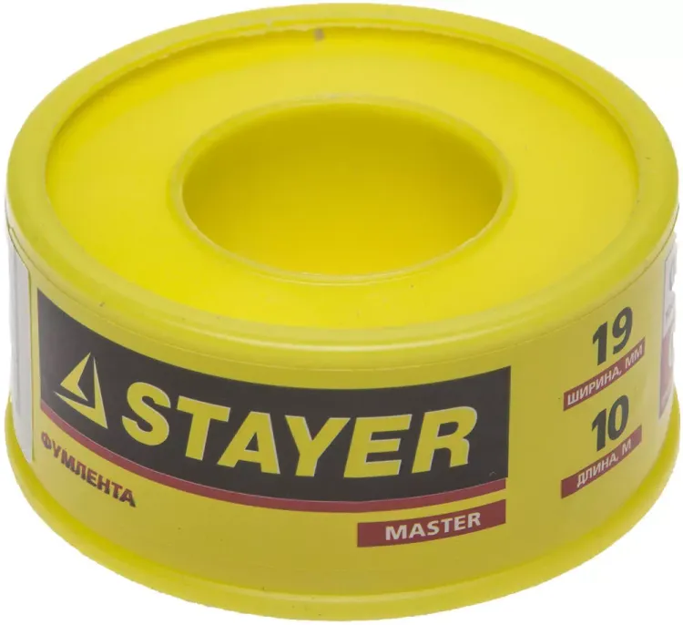 Фумлента STAYER "MASTER", плотность 0,40 г/см3, 0,075ммх19ммх10м 12360-19-040 купить в Сургуте