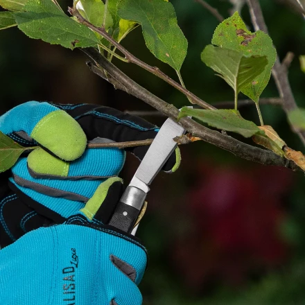 Нож садовый Palisad, 168 мм, складной, с двумя лезвиями, пластиковая рукоятка, 790567 купить в Сургуте