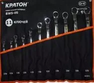 Набор ключей накидных  BWS-07 11 предметов  Кратон 2 27 02 007 купить в Сургуте