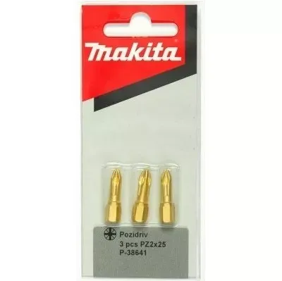 Биты Makita PZ2 25мм 3шт, алмазные (P-38641) купить в Сургуте