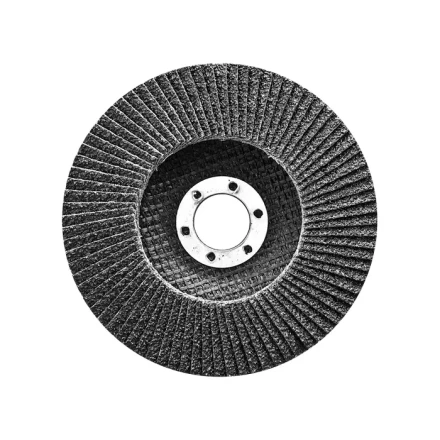 Круг лепестковый торцевой конический Р 80 125 х 22,2 мм СИБРТЕХ 74085 купить в Сургуте