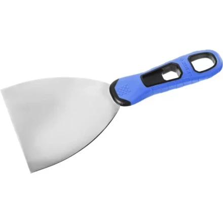 Шпатель ЗУБР &quot;ПРОФЕССИОНАЛ&quot; профилированное нержавеющее полотно, 2к ручка, 100мм 10049-10_z03 купить в Сургуте