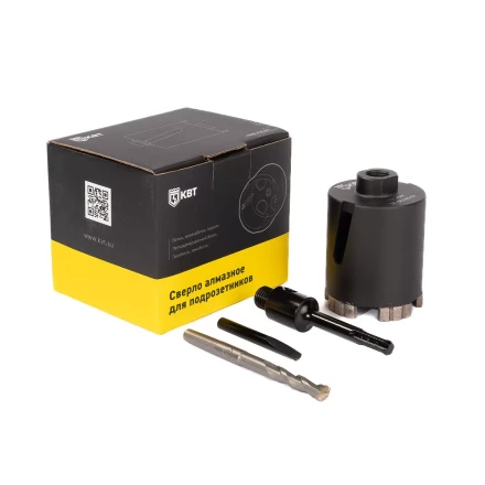 Коронка КВТ SF-68/65 5T с адаптером SDS-Plus серия ПРОФИ (102560) купить в Сургуте