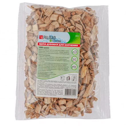 Щепа дубовая для копчения 100 гр Camping Palisad 69621 купить в Сургуте