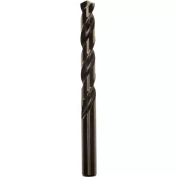 Сверло ЗУБР "КОБАЛЬТ" по металлу, цилиндрический хвостовик, быстрорежущая сталь Р6М5К5, класс точности А1, 13х151мм, 1шт 4-29626-151-13