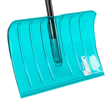 Лопата для уборки снега поликарбонат, 520 x 375 x 1390 мм, алюминиевый черенок, Luxe, Palisad 61637 купить в Сургуте