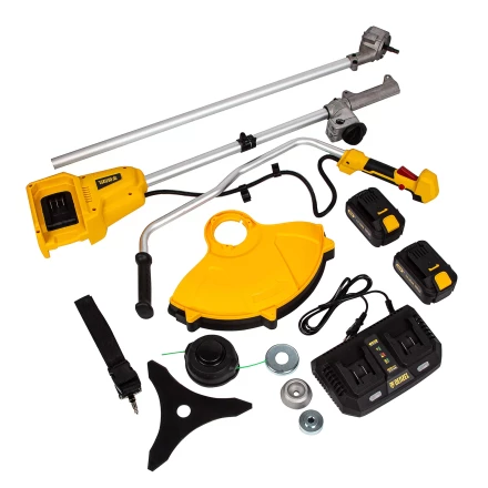 Триммер аккумуляторный бесщеточный Denzel 58720 CBC350-36, Li-ion, 36 В, 350 мм купить в Сургуте