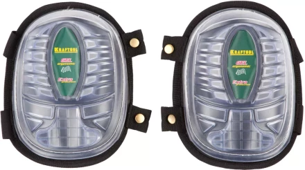 Наколенники KRAFTOOL &quot;EXPERT&quot; с гелевым наполнителем и эргономичной пластиковой накладкой 11510 купить в Сургуте