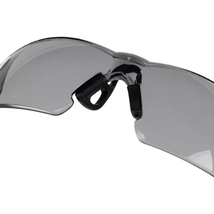 Очки защитные открытые Denzel 89193, поликарбонатные, дымчатая линза, 2х комп.дужки купить в Сургуте