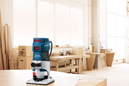 Фрезер кромочный Bosch GKF 600 0.601.60A.100 в кейсе купить в Сургуте