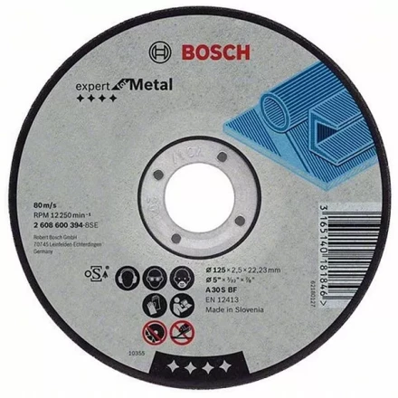Диск отрезной 355х3.1х25.4 мм по металлу (BOSCH) купить в Сургуте