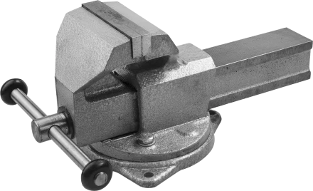 Тиски слесарные ЗУБР с поворотным основанием серия ЭКСПЕРТ 32606-125 купить в Сургуте