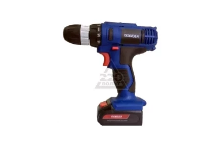 Дрель-шуруповерт аккумуляторная Победа ДА-20/2 Ли купить в Сургуте