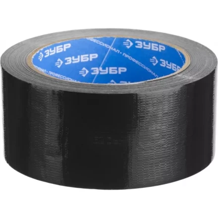 Армированная лента, ЗУБР &quot;ПРОФЕССИОНАЛ&quot; 12096-50-25, универсальная, влагостойкая, 48мм х 25м, черная 12096-50-25 купить в Сургуте