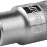 Торцовая головка KRAFTOOL "INDUSTRIE QUALITAT", Cr-V, SUPER-LOCK, хромосатинированная, 1/2", 12 мм 27801-12_z01 купить в Сургуте
