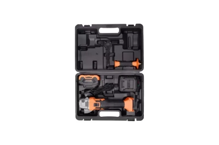 Углошлифовальная машина аккумуляторная АУШМ-125/20Li (в комплекте 1 АКБ и ЗУ) в кейсе Вихрь 72/12/25 купить в Сургуте