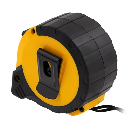 Рулетка Denzel 5м х 25мм, двухкомп. корпус, кнопка-пауза, 31543 купить в Сургуте