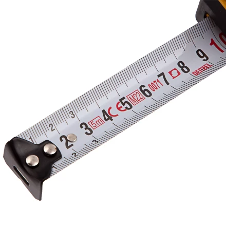 Рулетка Denzel 5м х 25мм, двухкомп. корпус, кнопка-пауза, 31543 купить в Сургуте