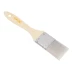 Кисть плоская для лаков &quot;Евро&quot; 1.5&quot;, искусственная щетина, деревянная ручка MTX 83086 купить в Сургуте