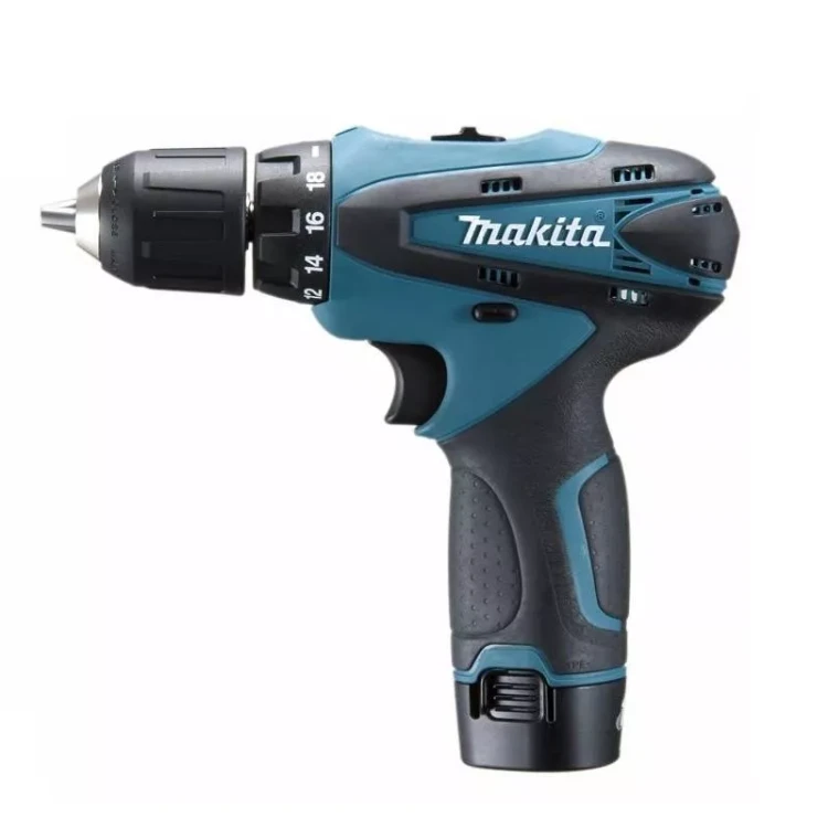 Дрель-шуруповерт аккумуляторная Makita DF330DWLE купить в Сургуте