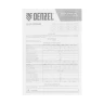 Шнур сетевой Denzel Energy Series, ПВС, 3 м, 3 x 1 мм, с неразборной вилкой, черный, 3 м, 37667 купить в Сургуте
