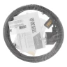 Шнур сетевой Denzel Energy Series, ПВС, 3 м, 3 x 1 мм, с неразборной вилкой, черный, 3 м, 37667 купить в Сургуте