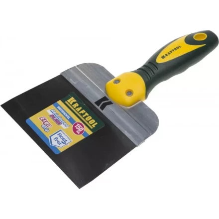Шпатель KRAFTOOL фасадный с двухкомпонентной ручкой, нержавеющее полотно, 150мм 10036-150 купить в Сургуте