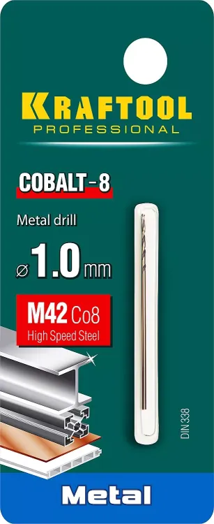 Сверла по металлу HSS-Co Оберон 29656-1 купить в Сургуте
