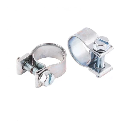 Хомуты металлические MINI 12-14 мм ширина 9 мм винтовой W1 2 шт Сибртех 47504 купить в Сургуте