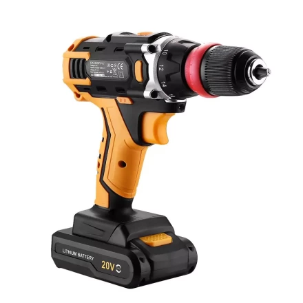 Дрель аккумуляторная DEKO DKCD20FU-Li, 063-4176, со съемным патроном купить в Сургуте