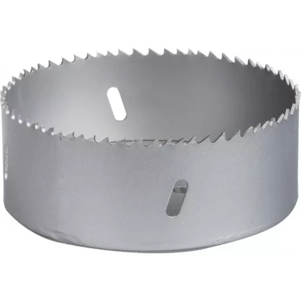 Коронка ЗУБР &quot;ЭКСПЕРТ&quot; биметаллическая, быстрорежущая сталь, глубина сверления до 38мм, d-114мм 29531-114_z01 купить в Сургуте