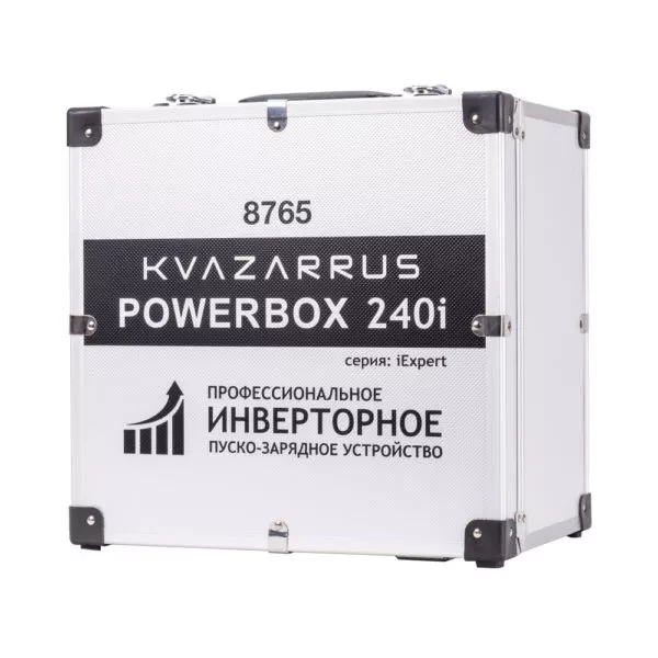 Инверторное пуско-зарядное устройство KVAZARRUS PowerBox 240i таймер и алюминиевый кейс купить в Сургуте