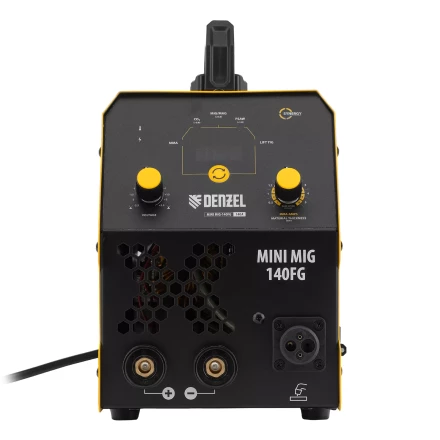 Аппарат инвертор. полуавтомат. сварки Denzel Mini MIG-140FG 94322, 140 А, ПВ 60% купить в Сургуте