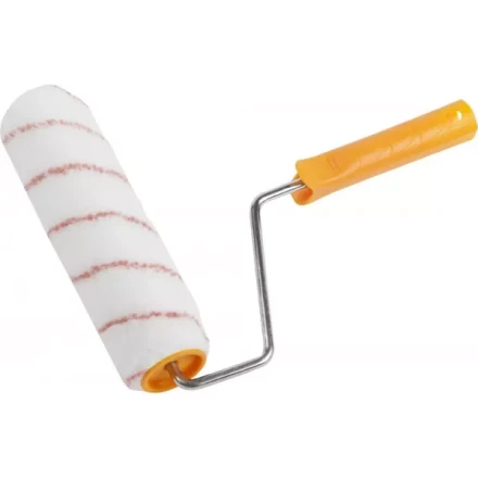 Валик NYLON ПОЛИАМИД малярный в сборе, ворс 10мм, бюгель 8мм, 48х240мм, STAYER Profi 0316-24 купить в Сургуте