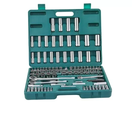 Набор головок торцевых  универсальный 1/2&quot; 1/4&quot; 3/8&quot;DR  5/32-15/16&quot;  4-22мм  ключи угловые 5/64&quot;-1/4&quot;  107предмета  S05Н48107S Jonnesway 48055 купить в Сургуте