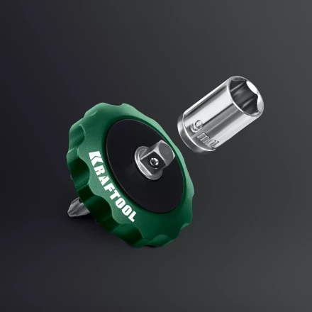 Суперкомпактная реверсивная трещотка для бит и головок 25890 купить в Сургуте