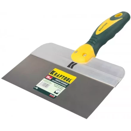 Шпатель KRAFTOOL фасадный с двухкомпонентной ручкой, нержавеющее полотно, 250мм 10036-250 купить в Сургуте