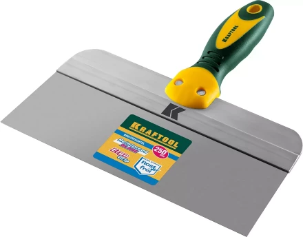 Шпатель KRAFTOOL фасадный с двухкомпонентной ручкой, нержавеющее полотно, 250мм 10036-250 купить в Сургуте