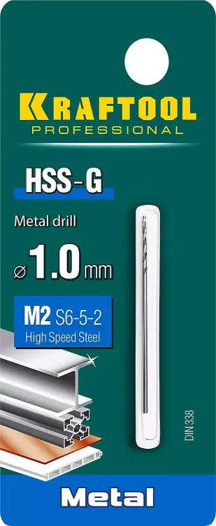 Сверла по металлу HSS-G Оберон 29651-1 купить в Сургуте