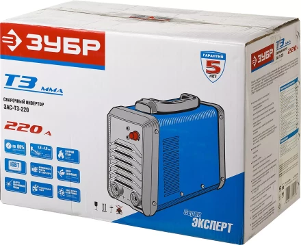 Сварочный инвертор ММА ЗАС-Т3-220 серия ПРОФЕССИОНАЛ купить в Сургуте