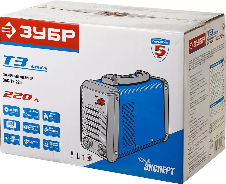 Сварочный инвертор ММА ЗАС-Т3-220 серия ПРОФЕССИОНАЛ купить в Сургуте