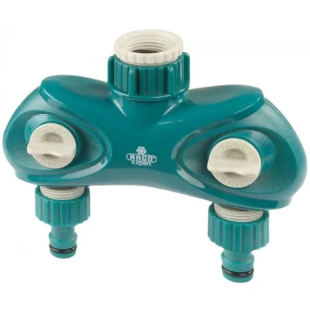 Распределитель поливочный RACO &quot;Original&quot; &quot;LUXURY&quot;, двухканальный, 3/4&quot;x1&quot; 4250-55264C купить в Сургуте