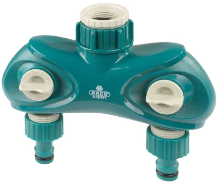 Распределитель поливочный RACO &quot;Original&quot; &quot;LUXURY&quot;, двухканальный, 3/4&quot;x1&quot; 4250-55264C купить в Сургуте