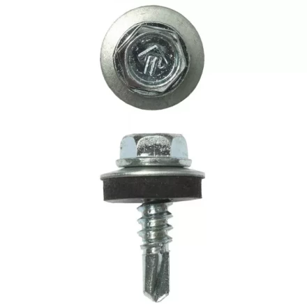 Саморезы ЗУБР &quot;ПРОФЕССИОНАЛ&quot; оцинков., для крепл. кров. матер. к металл. констр., 5.5x19мм, 500шт 4-300315-55-019 купить в Сургуте