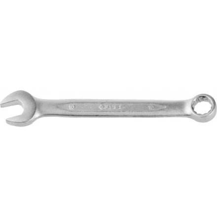 Ключ ЗУБР &quot;ПРОФИ&quot; гаечный комбинированный, Cr-V сталь, хромированный, 10мм 27022-10 купить в Сургуте